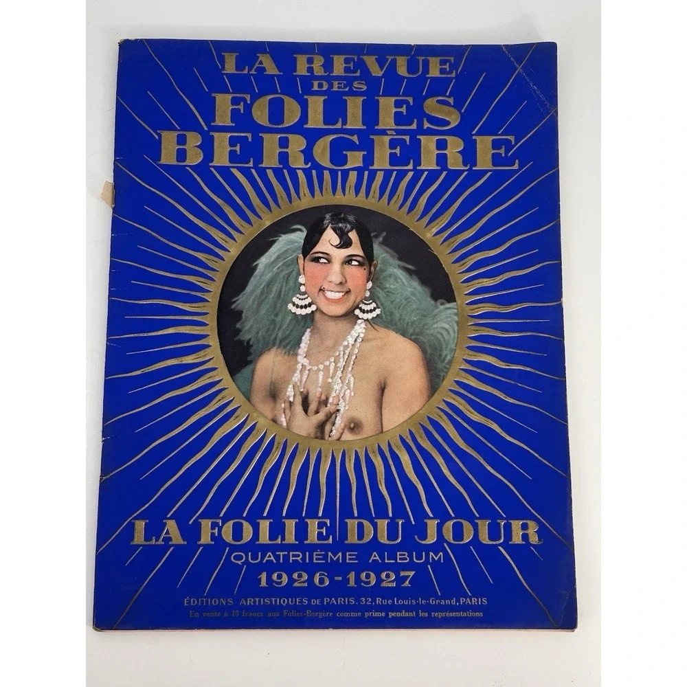 Revue des Folies Bergere, 4ème album, Josephine Baker 1926-1927